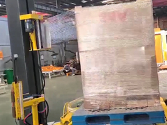 máquinas de envoltura automática en línea con control PLC